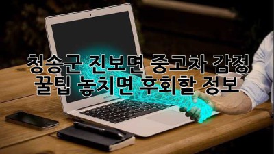 청송군 진보면 중고차 감정 꿀팁🍯: 놓치면 후회할 정보!