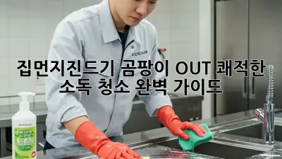 집먼지진드기, 곰팡이 OUT! 쾌적한 소독 청소 완벽 가이드